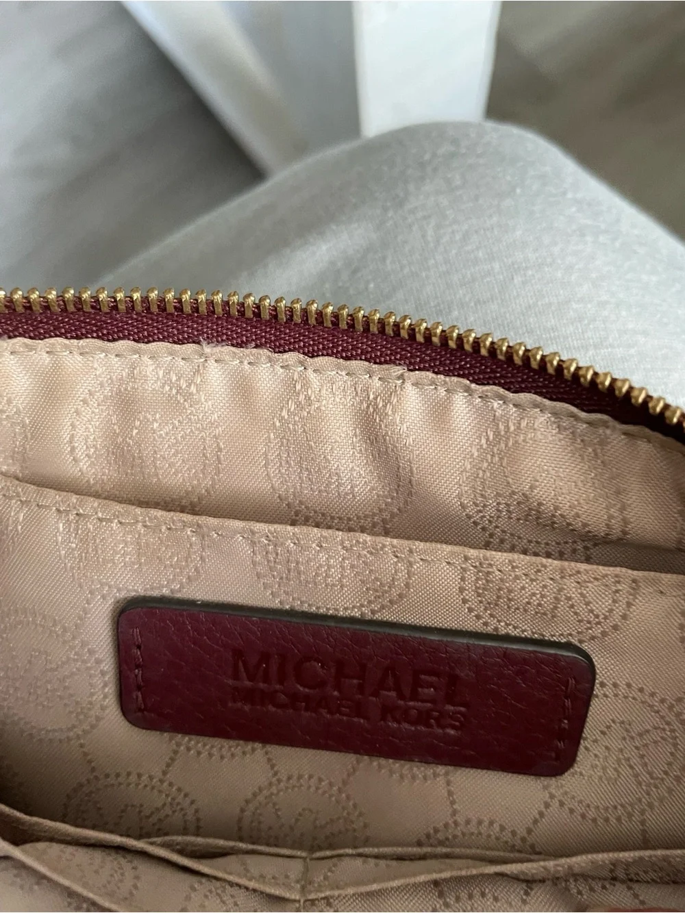 Michael Kors sleek pebbled